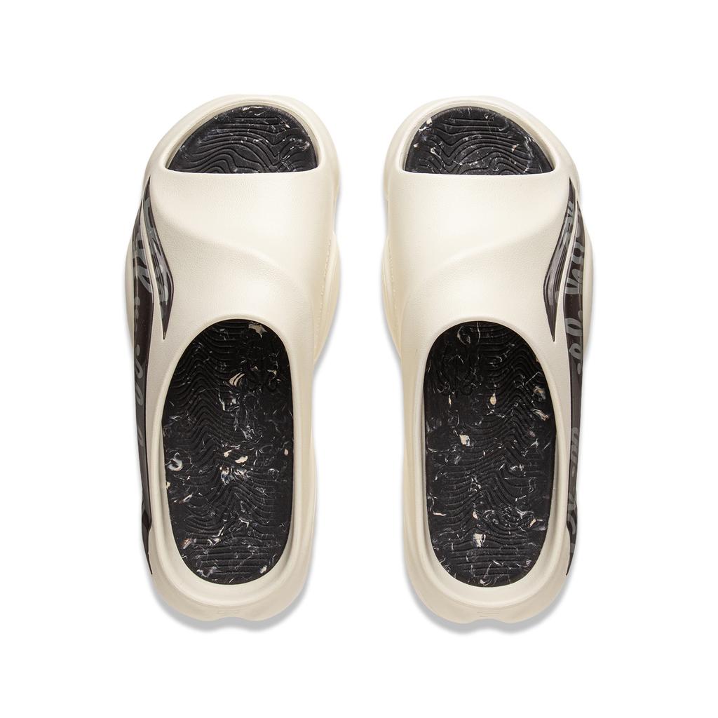 Li Ning Badfive Slide Og Повседневные Дышащие Легкие Нескользящие Шлепанцы Мужская Обувь Бежевый ABTV007-1