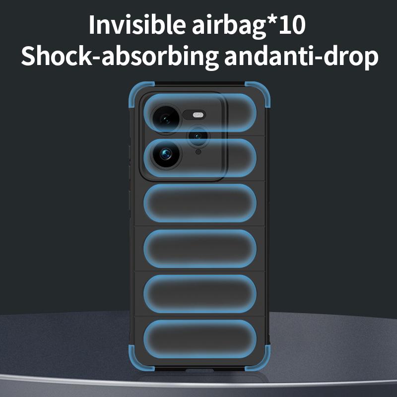 Мягкий защитный чехол-броня для Mi Xiaomi 15 14 14T 13 13T Pro Lite Ultra, жидкий силикон, AirBag, защитный чехол