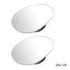 2PCS Wide Angle Blind Spot Mirors – 360° Adjustable HD Frameless Round Auxiliary Rearview Mirrors for Cars & Trucks