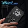 For Nothing Phone (3a) Pro Case PC+TPU Drop Defend Phone Cover with Ring Kickstand