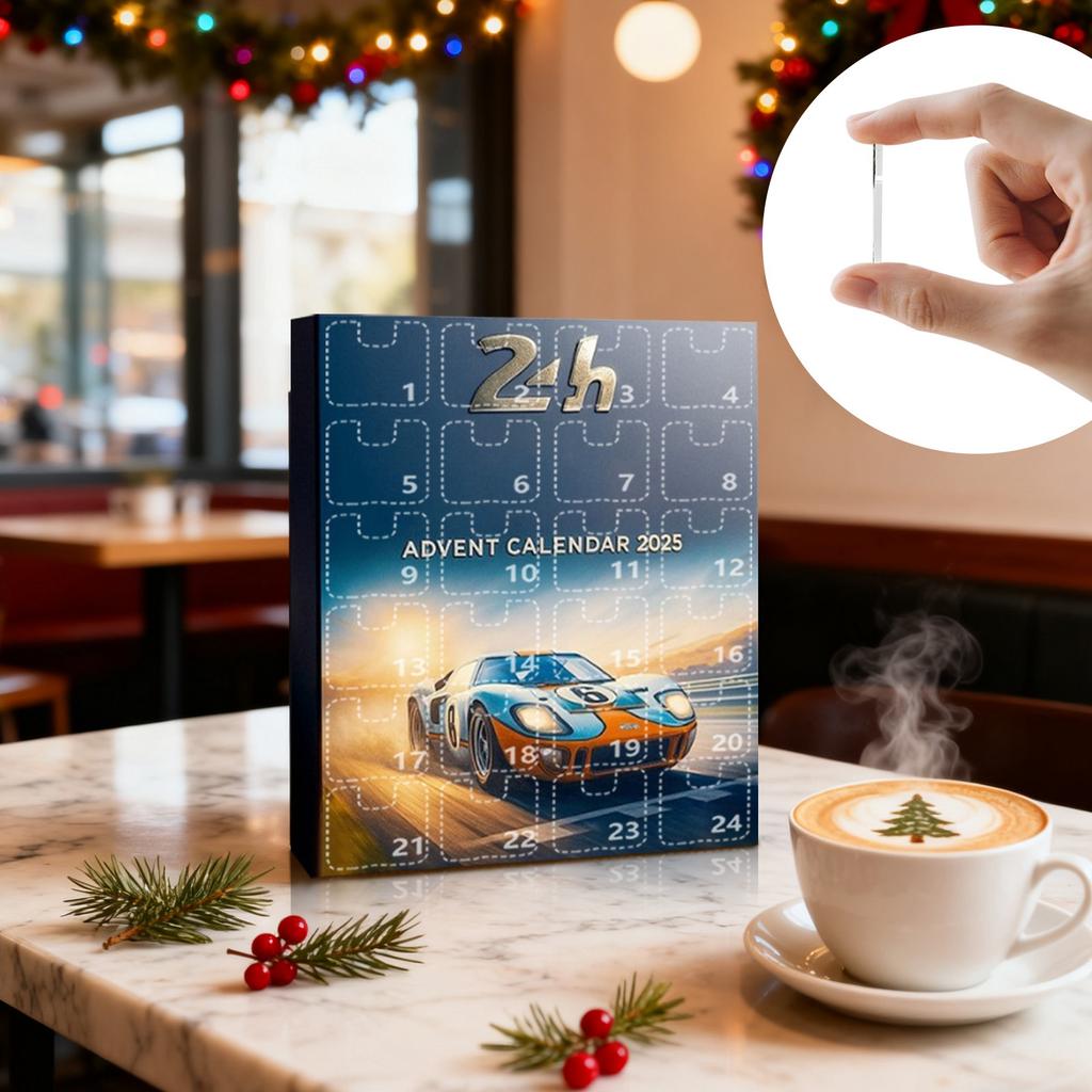 Рождественский адвент-календарь, 24-дневный адвент-календарь, праздничная коллекция для обратного отсчета, коробка-подвеска, подходит для рождественских подарков-сюрпризов