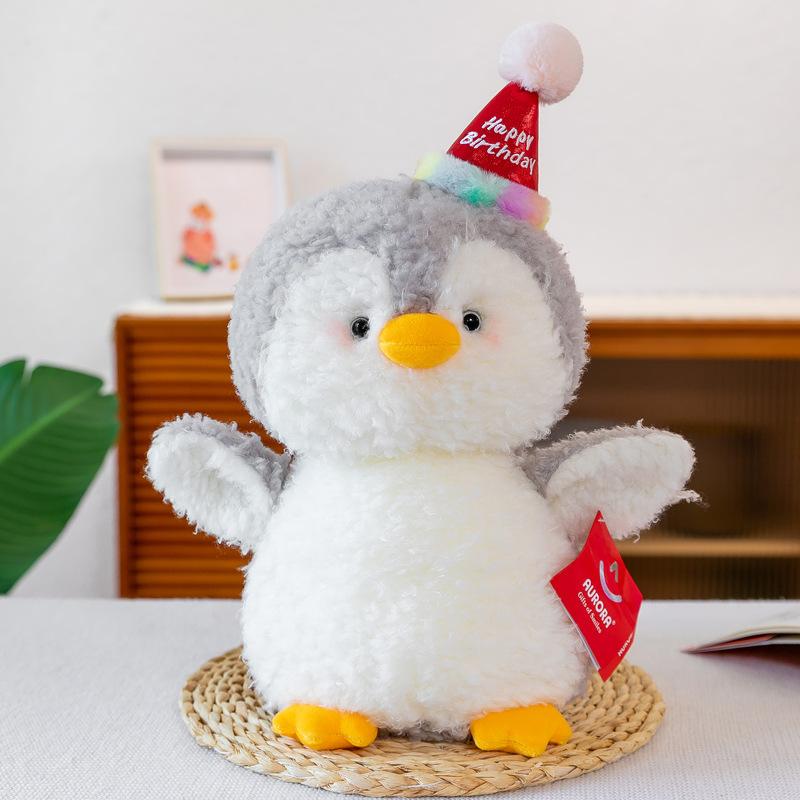 Couple Penguin Doll Aquarium Plush Toy Children's Soothing Doll Catching Machine Doll Girl Gift