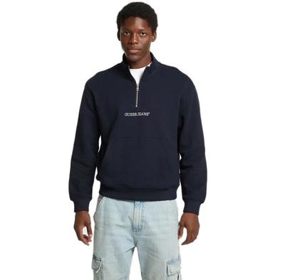 Guess Jeans Gj Reg Embro half zip свитшот