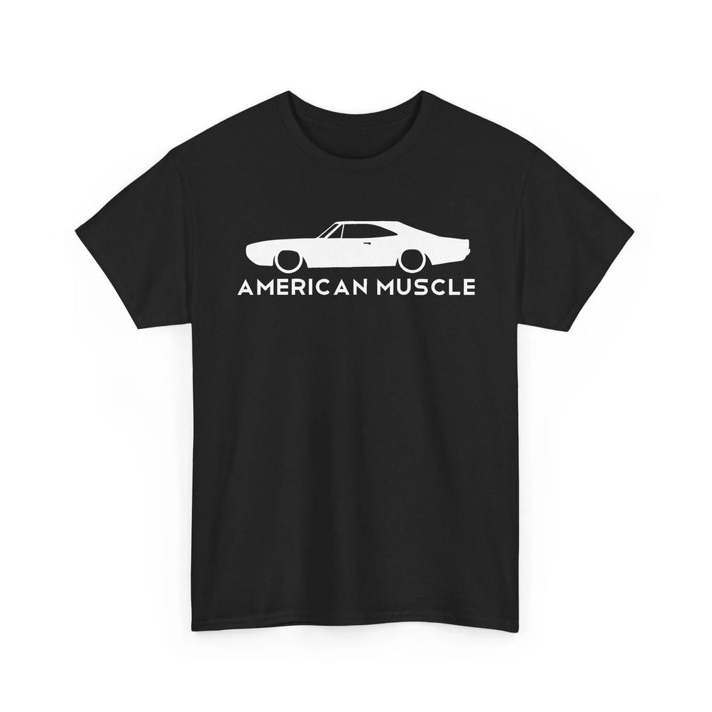 American Muscle Hotrod 1968 Unisex Heavy Cotton TShirt
