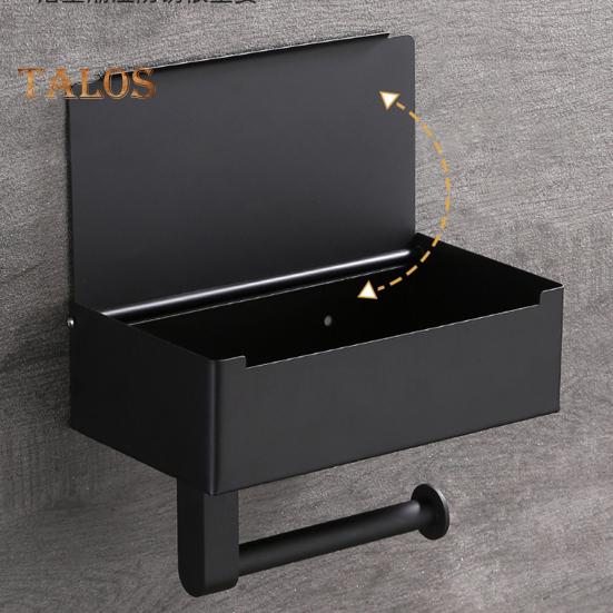 Вешалка для салфеток без перфорации, практичный туалет из нержавеющей стали, держатель для мобильного телефона в рулонах, принадлежности для ванной комнаты