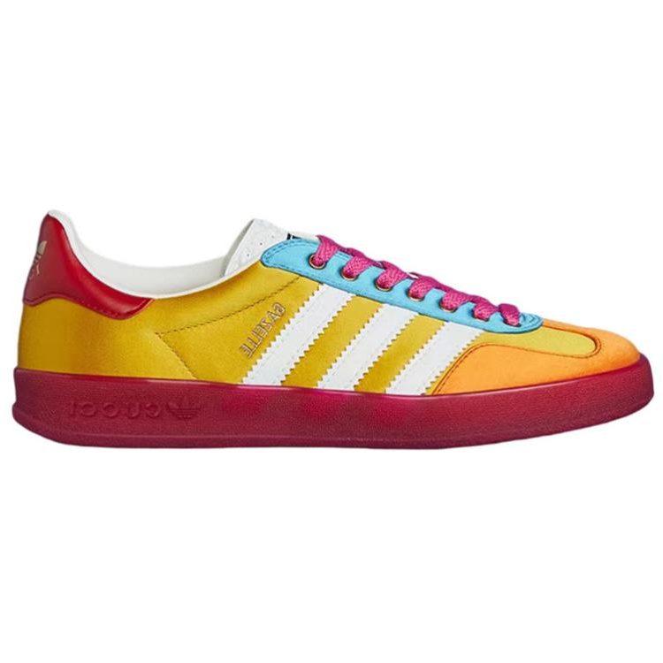 Adidas GUCCI X Женские Gazelle 'Желтый Белый Красный' 707867U7R107560