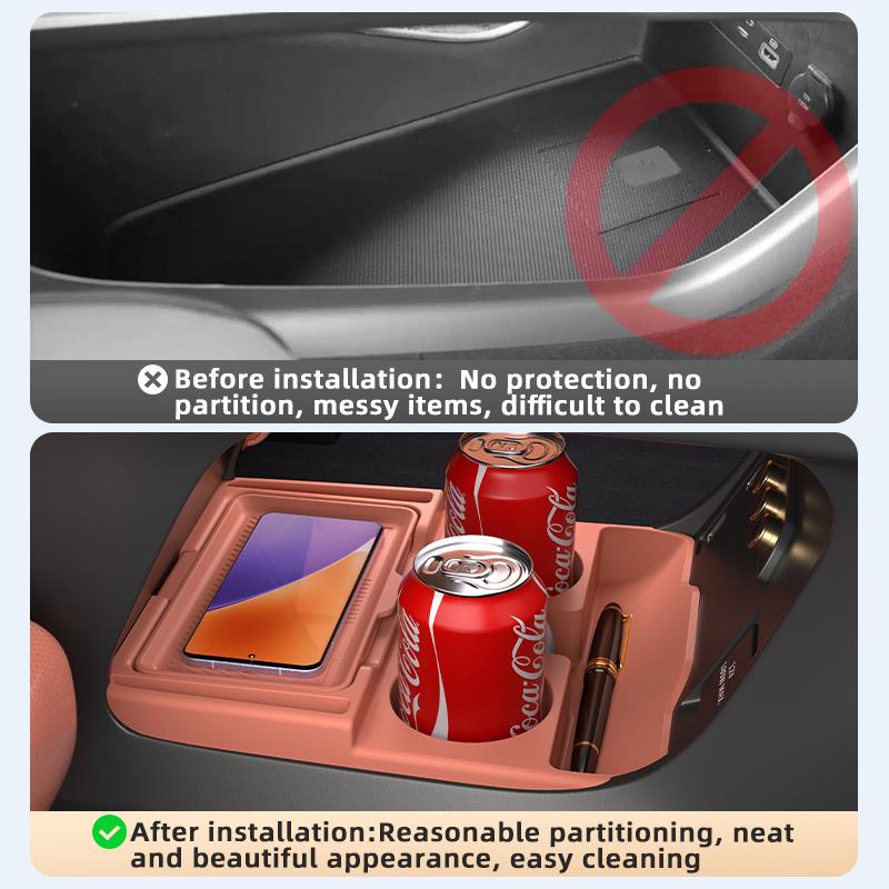 Suitable for Xpeng G7 Center Control Storage Box 2026 Armrest Box Lower Storage Car Supplies Interior Modification Accessories