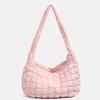 Air Bag Bubble Cloud Bag Pleated Diamond-shaped Single-shoulder Bag Versatile Crossbody Bag