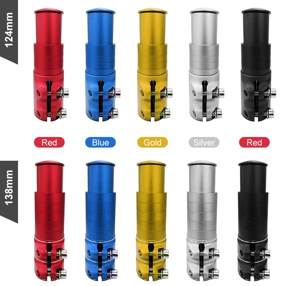 Aluminum Alloy Bike Fork Stem  Riser Extender Extension Bicycle Cycle Bike Stem Head Up Raiser Handlebar Riser Adaptor