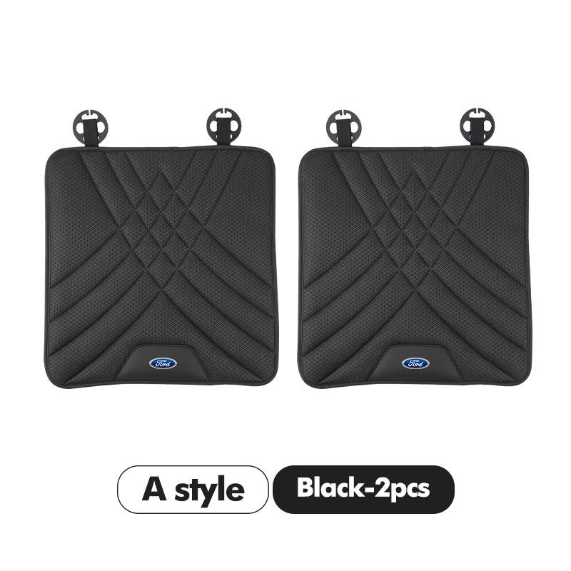 For Ford Car Styling Seats Cushion Ice Silk Elevating Pad Increase Cushion Focus mk2 mk3 mk4 Fiesta Ranger Mondeo S-MAX Kuga