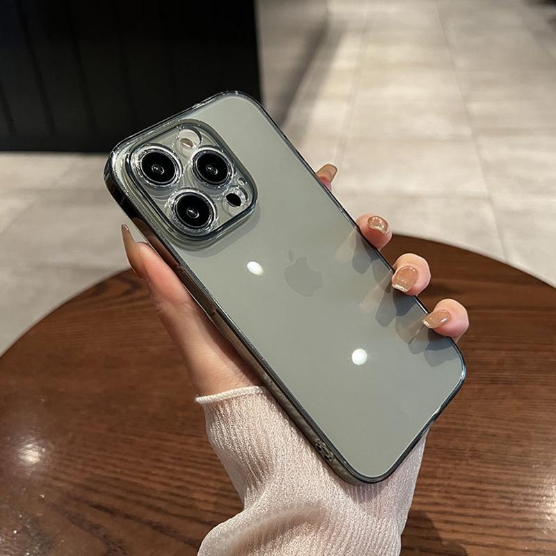 Ультратонкий прозрачный силиконовый мягкий чехол TPU для iPhone 15 14 13 Mini 12 Pro Max Plus, ударопрочный прозрачный чехол-накладка Fundas