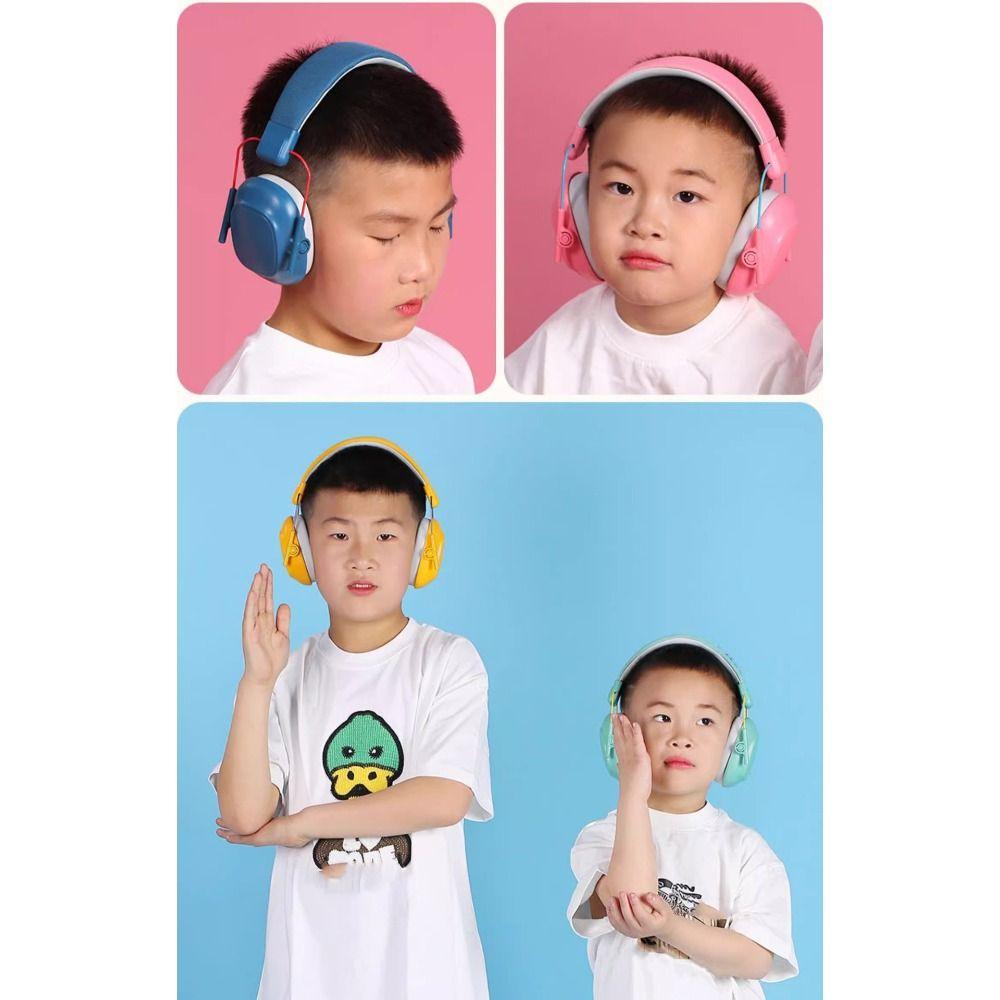 Детские наушники для защиты слуха, наушники-вкладыши, противошумные наушники, для учебы, сна