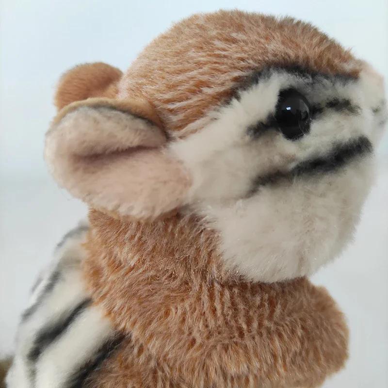 Очаровательная реалистичная плюшевая игрушка бурундук Каваий Чиппи Мягкая кукла Милая игрушка Подарок для детей Украшение для дома Оптом Дропшиппинг