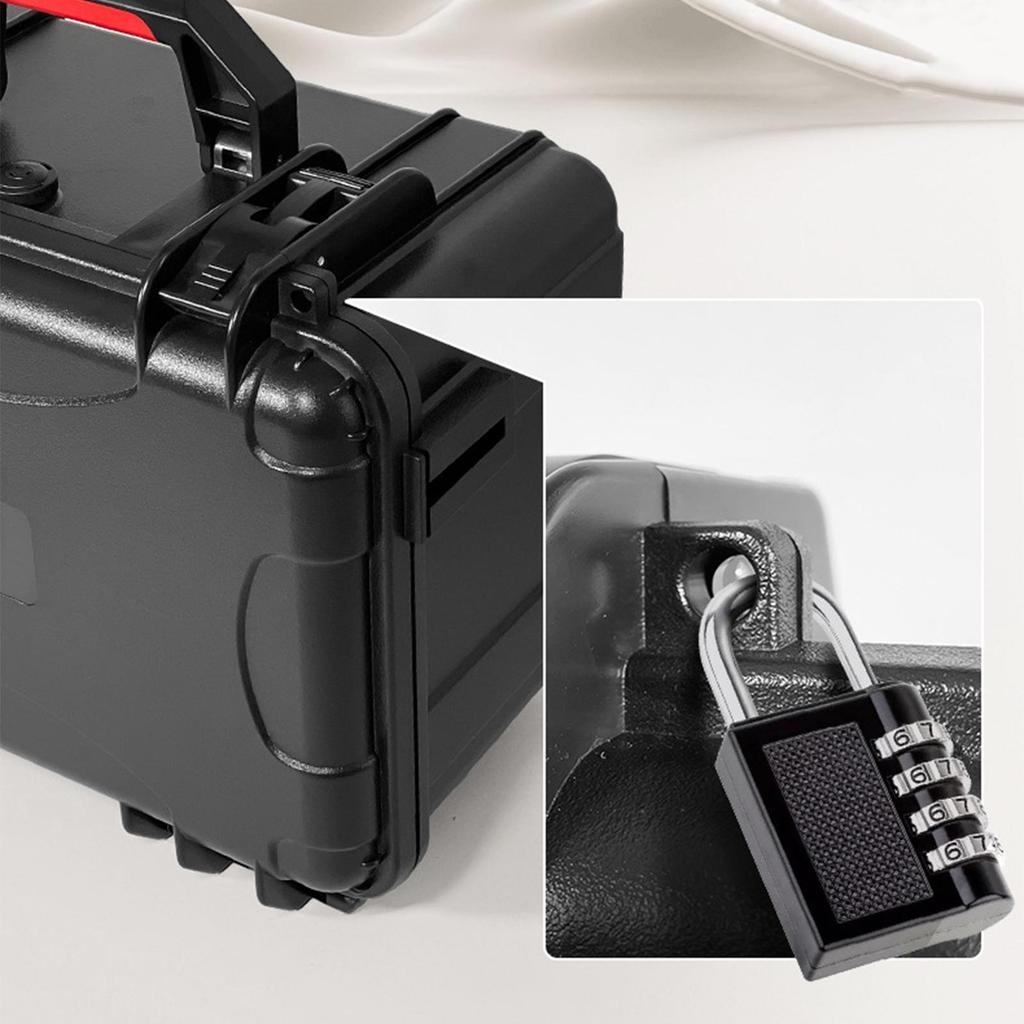 Waterproof Hard Carrying Case, Shockproof Storage Box, Portable Protective Tool Box