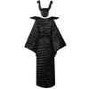 M-3XL Plus Size Хеллоуинский костюм, Спящий костюм Темной ведьмы, Униформа костюма Рогатой ведьмы