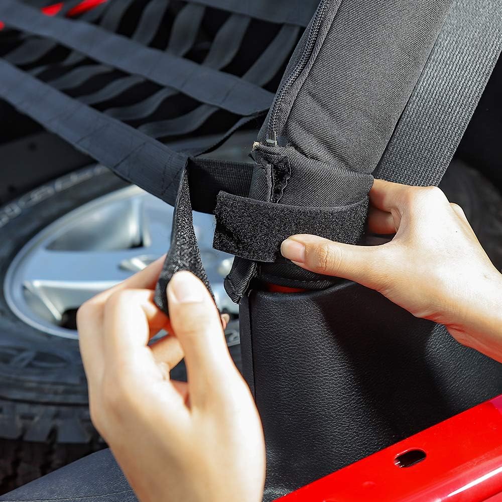 Сетка Savadicar для груза на крышу, гамак для 1987-2024 Jeep Wrangler YJ TJ JK JL и Gladiator JT, Черный