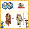Creowell Toy Story Birthday Decorations, Happy Birthday Balloons, Happy Birthday Character Party Balloons, Boys' Decorations, Celebration,