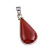 Натуральный Красный Оникс Драгоценный камень Ручной работы 925 Стерлинговое серебро Ювелирная подвеска 1,50'' u2s95
