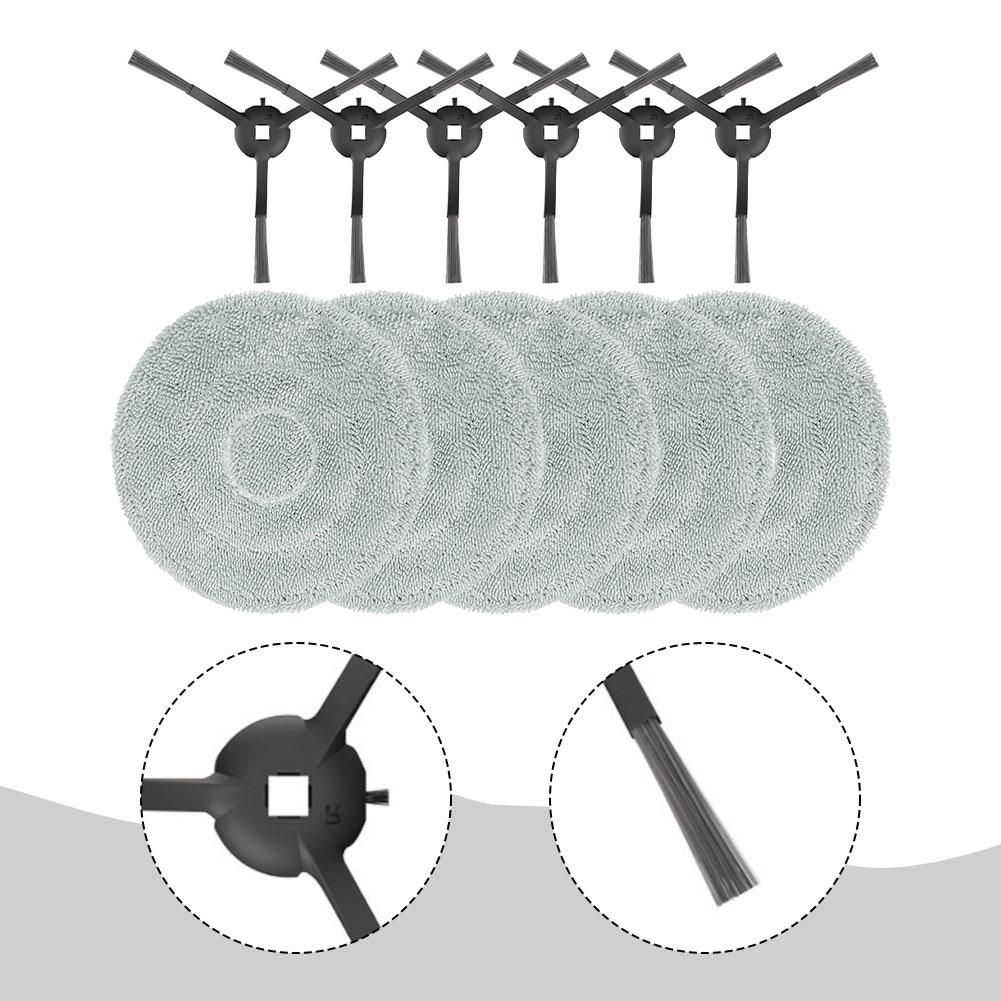 For For Trouver E30 For Aqua RLE52SC Vacuum Cleaner Accessories Side Brush Mop Cloth Replacement Parts Kit Cleaning Tools