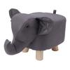 Animal Footstools Elephant Shaped Slip Resistant Silent Comfortable Stable Multi Purpose Cute Stool