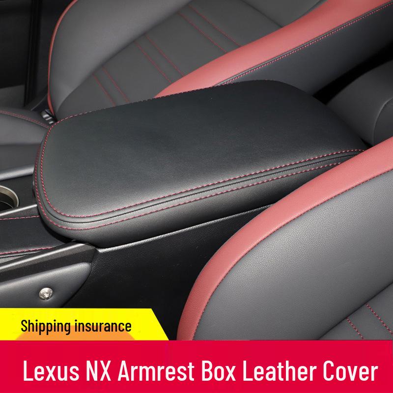 1521 Чехол на центральную консоль подлокотника из кожи для Lexus Nx200300h