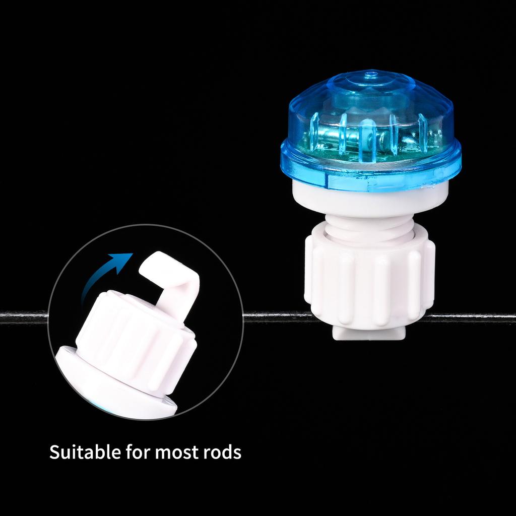 Сигнальная лампа поклевки на удочку, ночная оснастка для удочки, датчик поклевки, электронный индикатор поклевки, светодиодная лампа для удочки