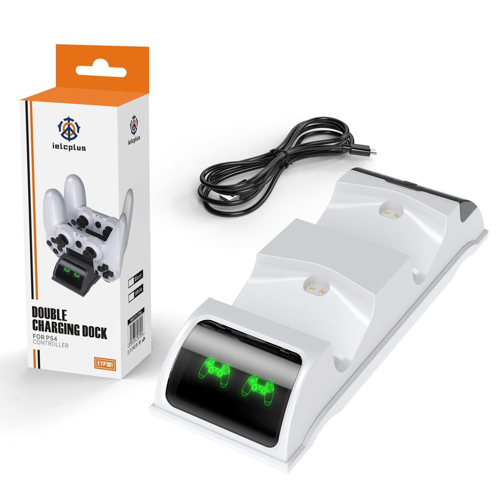Зарядная станция для беспроводного контроллера PS4 - Двойная база для PS4/PS4 Pro/Slim