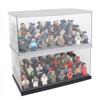 Building Block Figurine Display Box Acrylic Transparent Dustproof Small Doll Compatible Figurine Storage Box
