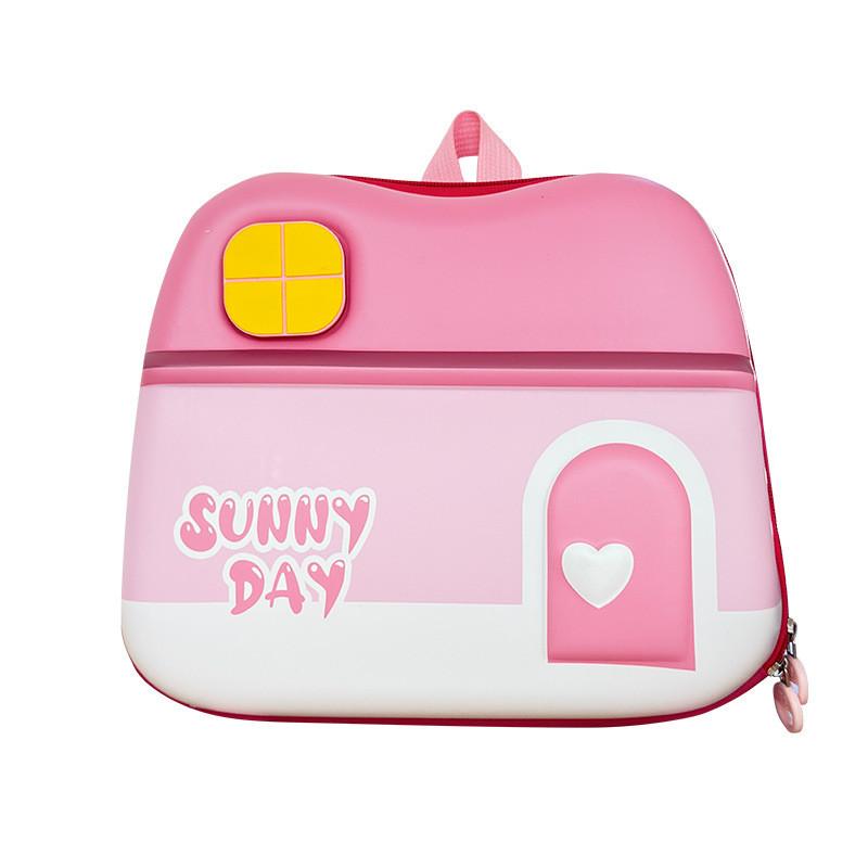 Kids Cartoon Shell Backpack With Stressreducing Design For Daily School Carrying