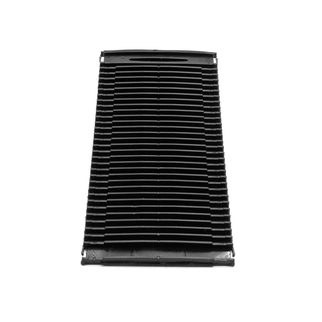 Center Console Roller Blind Cover Center Console Shade Replacement for C Class W204 468076079051 Black ABS PC Direct Fit OEM