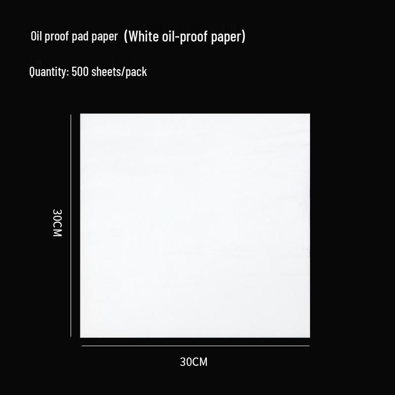 Oil-Proof Food-Grade Baking Paper: English Newspaper Design for Hamburgers and Placemat Use