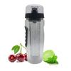 960 мл/32 унции Спортивная бутылка для воды с фильтром для заварки фруктов, герметичная чашка для воды без бисфенола-А, чашка для воды на открытом воздухе, велоспорт, фитнес-чашка для сока для тренажерного зала, офиса, пляжа