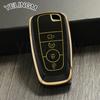 2 3 4 5 Buttons for Ford F150 F250 F350 F450 F550 Explorer Mustang Fusion Escape Raptor 2020 2021 TPU Car Key Case Cover