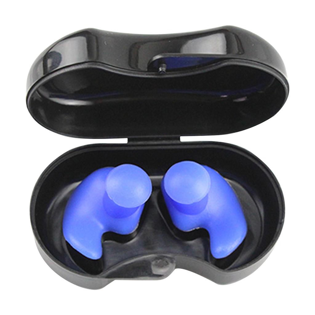 Swimming Ear Plugs Waterproof Reusable Silicone Swimming Ear Plugs Adults Swimming Ear Plugs for