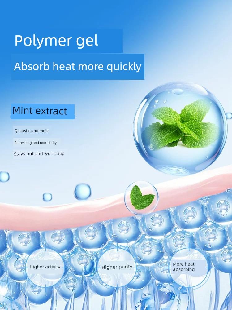 Cooling Ice Patch, Summer Heat-Relief Magic Tool, Ice Compress Patch for Students, Cooling and Heat-Relief Patch, Heat Dissipation, Phone Cooling
