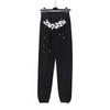Mens Spiderweb Print Hooded Sweatshirt Casual Jogger Pants Set - Loose Fit Cotton Blend Streetwear Teens