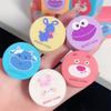 Cartoon Print Lip Mud Velvet Mist Matte Lipstick Cute Round Bottle Candy Color Portable Lip Glaze
