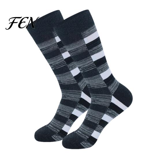 Heavy Duty Cotton Socks Men's Retro Plaid Crew Socks, Thickened Combed Thermal Warm Autumn Outdoor Breathable Anti-Odor Athletic Casual for Daily Wear