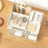 Desktop High Aesthetic Minimalist Storage Box, Large Capacity Dust-proof Plastic Pen Holder