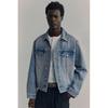 H M deniM Jacket deniM Blue