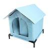 Outdoor Cat House Winter Warm Water Resistant Rainproof Large Space All Seasons Universal Enclosed