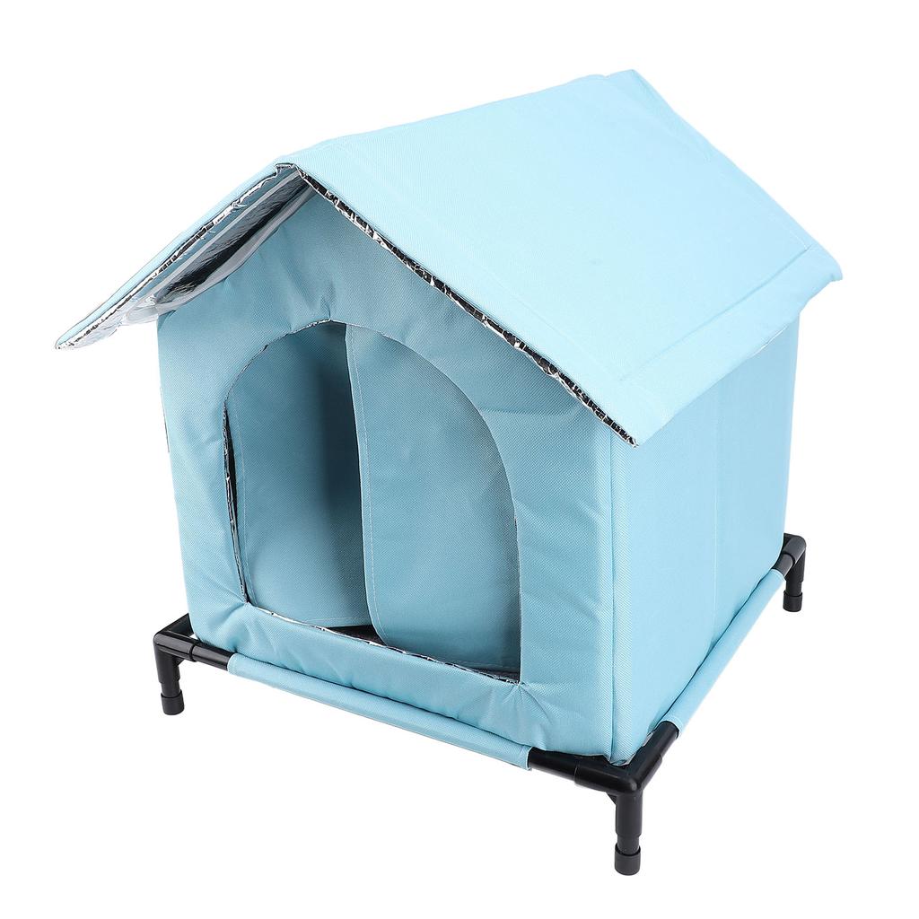 Outdoor Cat House Winter Warm Water Resistant Rainproof Large Space All Seasons Universal Enclosed
