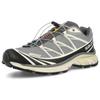 SALOMON Xt-6 Huanshan Zhe Fabric Tpu Recut Unisex Outdoor Functional Shoes Monument Phantom Original-Gray 473057