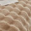 Winter Soft and Comfortable Bubble Rabbit Plush Sofa Towel Simple Modern Solid Color Universal Sofa Cover Towel