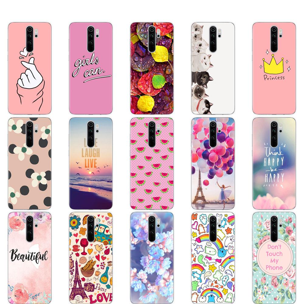 Чехол для Xiaomi Redmi Note 8T, силиконовый чехол из мягкого ТПУ для xiaomi Redmi Note 8, чехол Fundas Coque Redmi Note 8 PRO, чехол