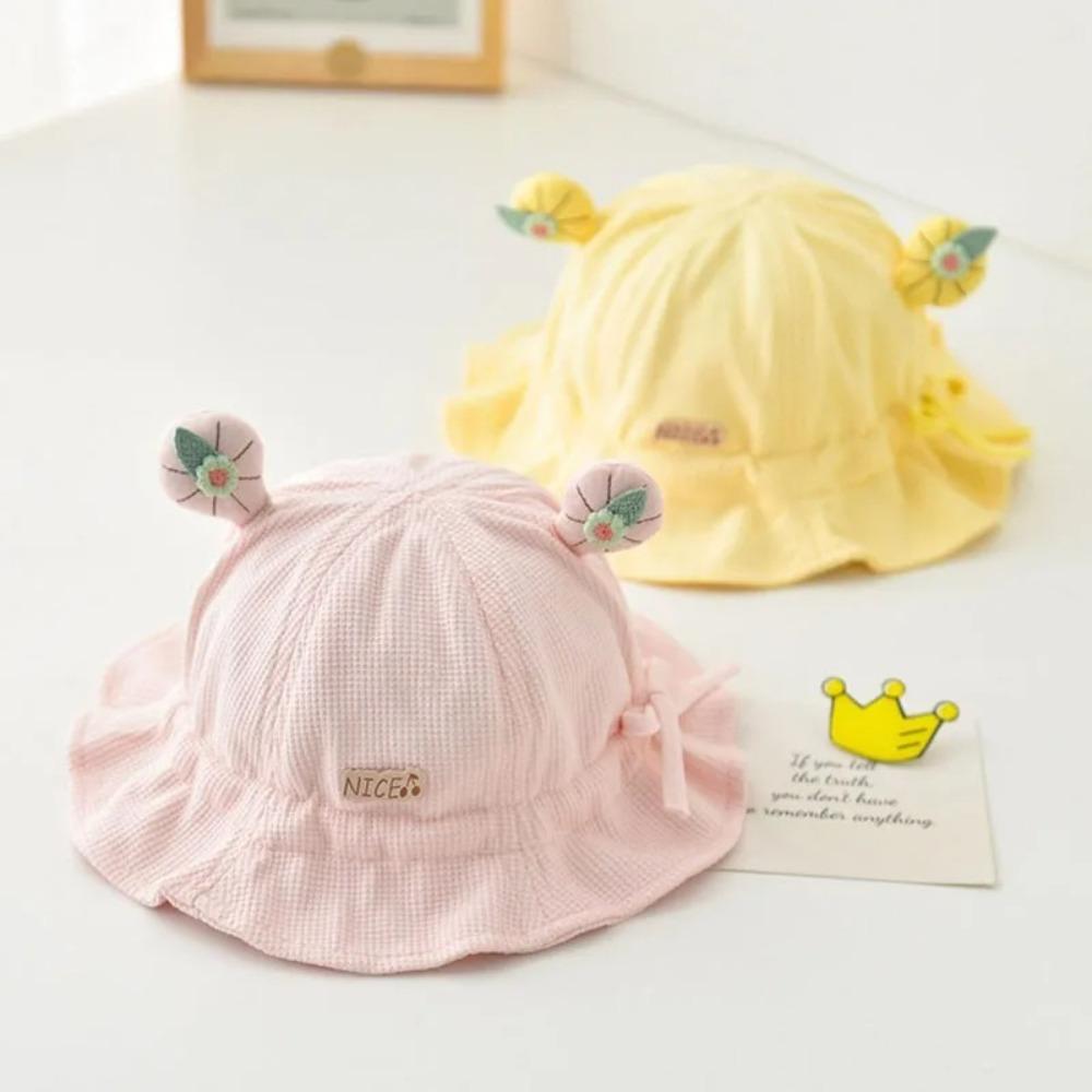Outdoor Baby Bucket Hats UV Protection Infant Caps Fashion Panama Fisherman Caps Boy Girl