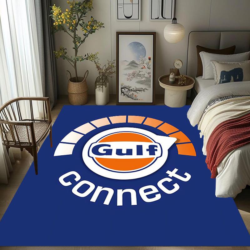 Gulf Brand Logo Design carpet Living room and bedroom mats floor mats Art Bathroom mat Fashion