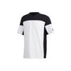 ZNE Tee Colorblock Тренировочная футболка с короткими рукавами Мужские топы Белые FR7146