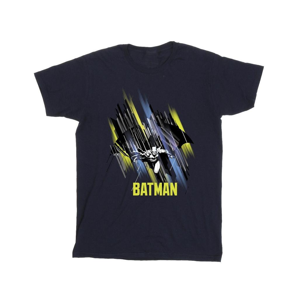 DC Comics Mens Batman Flying Batman T-Shirt