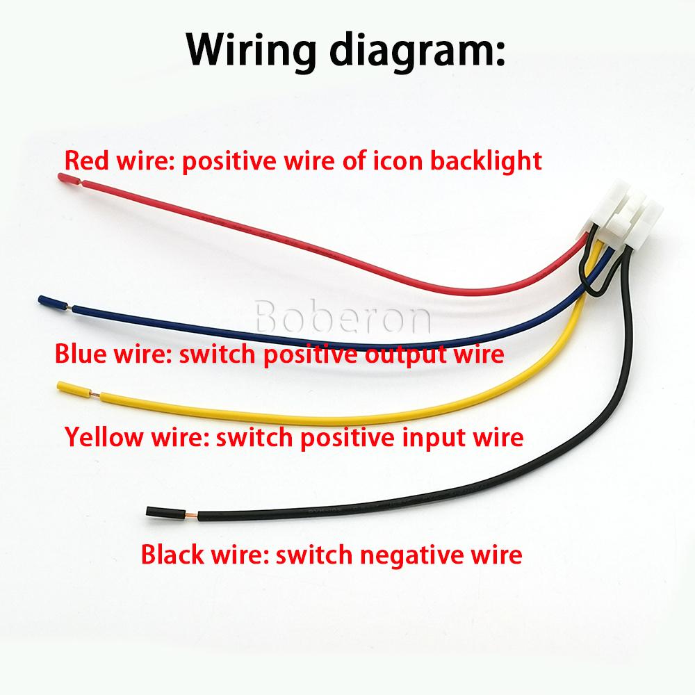 1Pc Orange Light Car Fog Lamp Parking Radar Power On Off Switch Button with LED Lighting For Suzuki Jimny 2007 - 2015